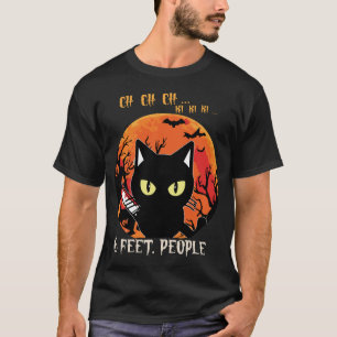 Camiseta Coronavirus de gato de Halloween de distanciamient