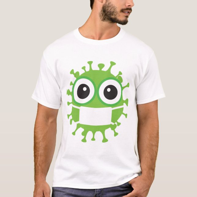 Camiseta Coronavirus emoticon T-Shirt (Anverso)