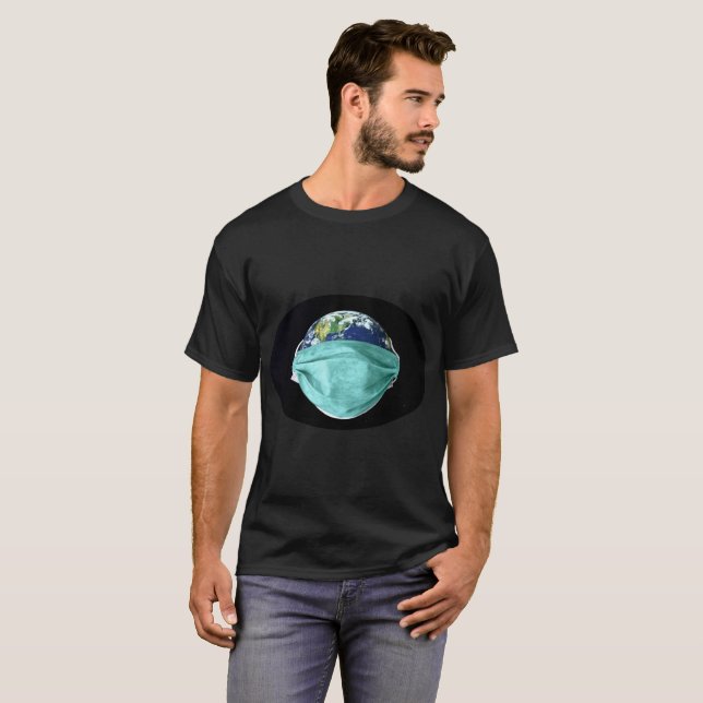 Camiseta Coronavirus mundial de emergencia (Anverso completo)