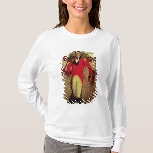 Camiseta Coronel Colin Mackenzie y sus pandits indios (Anverso)