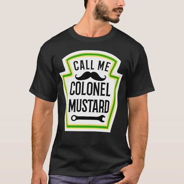 Camiseta Coronel Mustard Costume (Anverso)