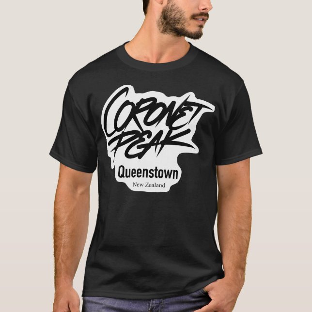 Camiseta Coronet Peak New Zealand (Anverso)