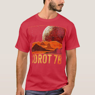Camiseta CoRoT7b Planeta Exoplanet