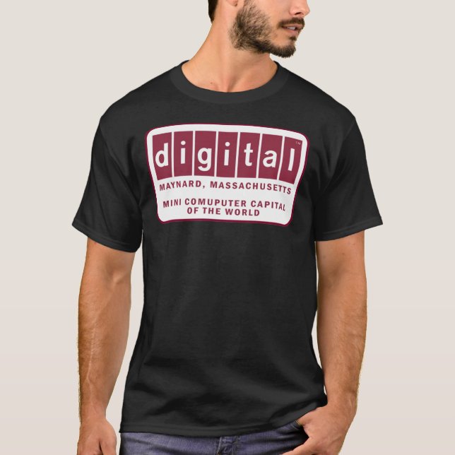 Camiseta Corporación de equipos digitales - Maynard, MAMÁES (Anverso)
