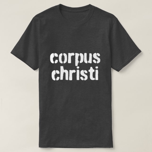 Camiseta Corpus Christi (Diseño del anverso)