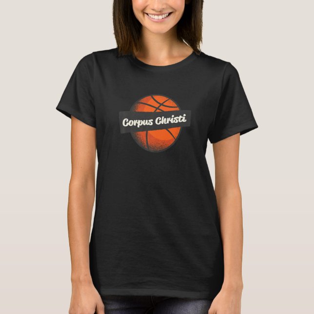 Camiseta Corpus Christi Hometown Basketball Player Sports   (Anverso)