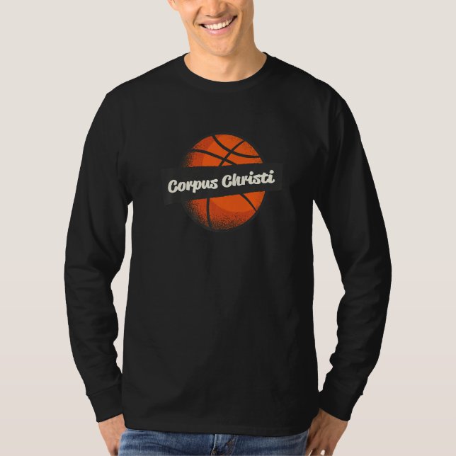 Camiseta Corpus Christi Hometown Basketball Player Sports   (Anverso)