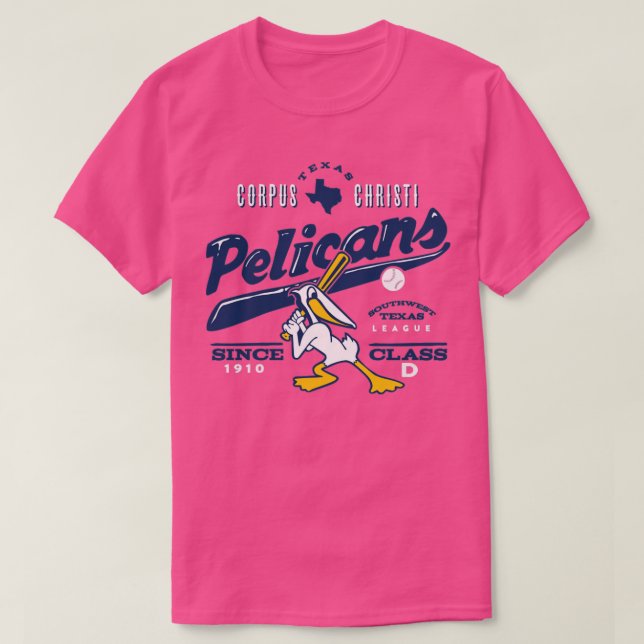 Camiseta Corpus Christi Pelicans (Diseño del anverso)