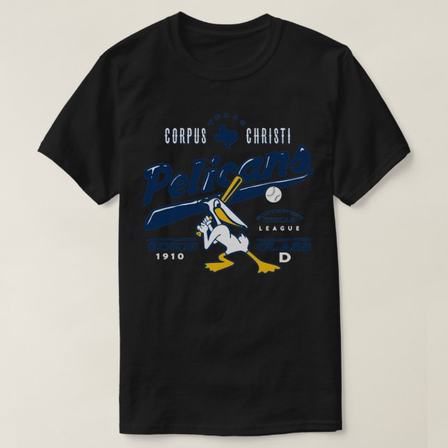 Camiseta Corpus Christi Pelicans (Diseño del anverso)