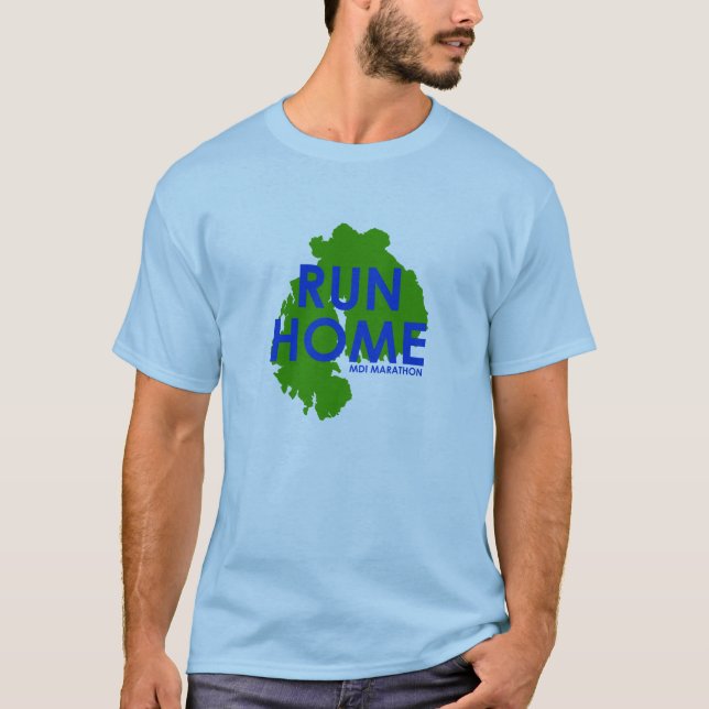 Camiseta Corra a casa (Anverso)