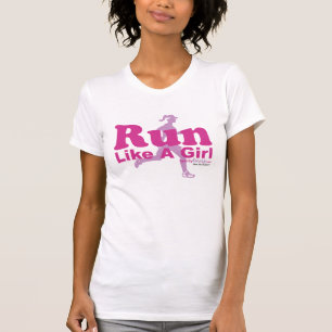 Camiseta Corra como un chica