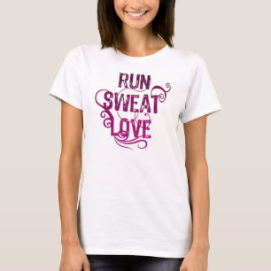 Camiseta Corra el amor del sudor