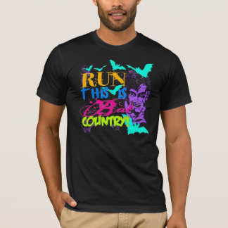 Camiseta corra esto es país del palo