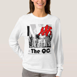 Camiseta Corra la sudadera con capucha del blanco del