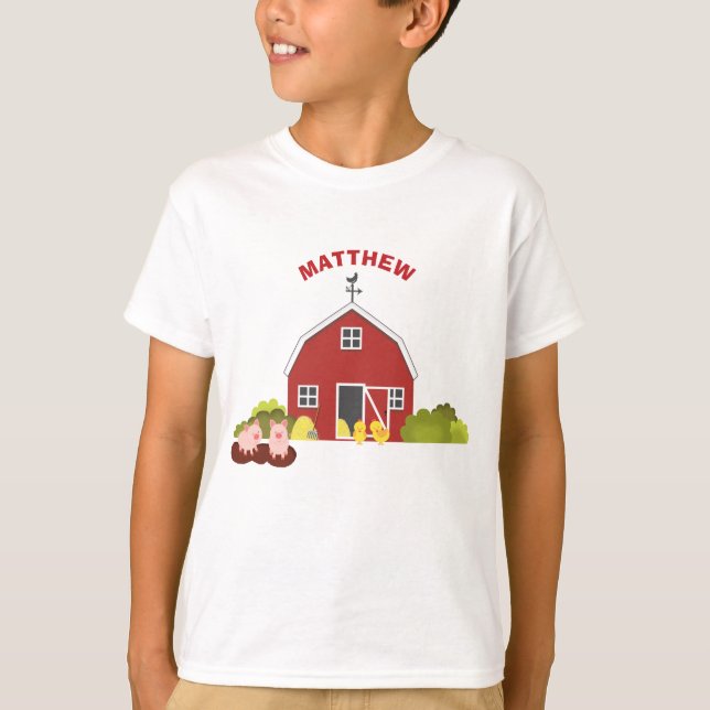 Camiseta Corral de granja (Anverso)