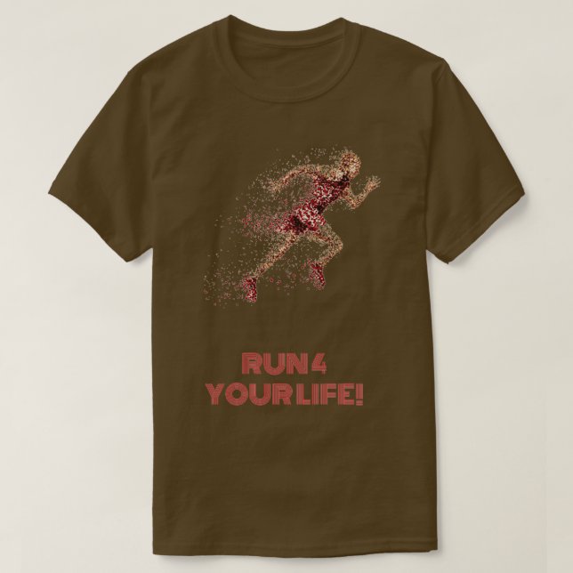 Camiseta Corre 4 su vida 2 (Diseño del anverso)