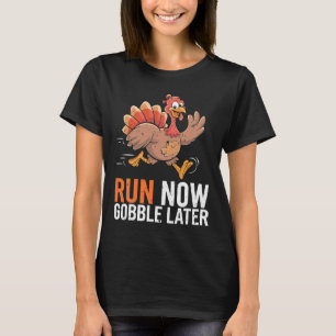 Camiseta Corre ahora tambalear después corriendo divertida