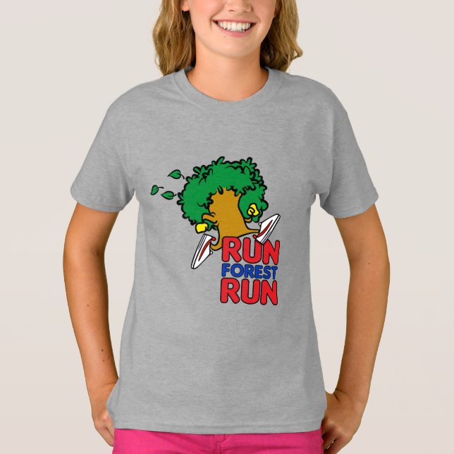 Camiseta Corre Bosque Corre (Anverso)