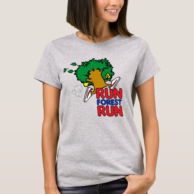 Camiseta Corre Bosque Corre (Anverso)