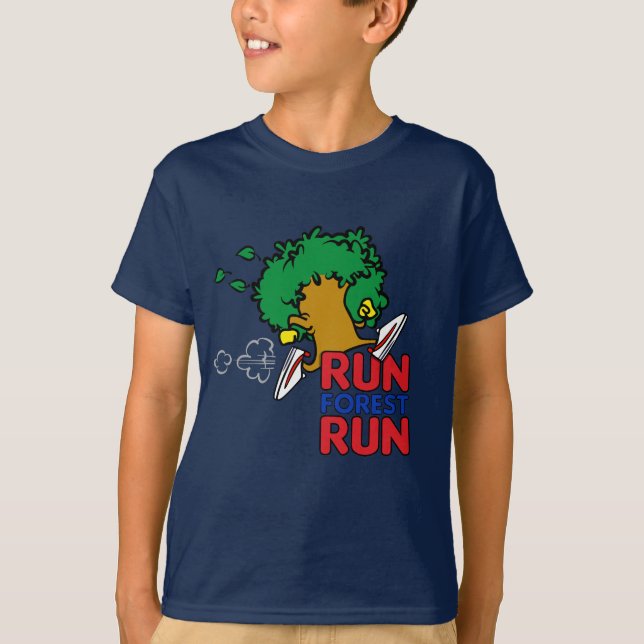 Camiseta Corre Bosque Corre (Anverso)