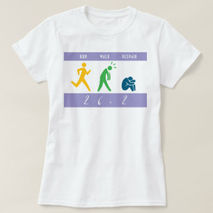 Camiseta Corre. Camina. Desesperación.