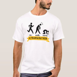 Camiseta Corre. Camina. Vómito.
