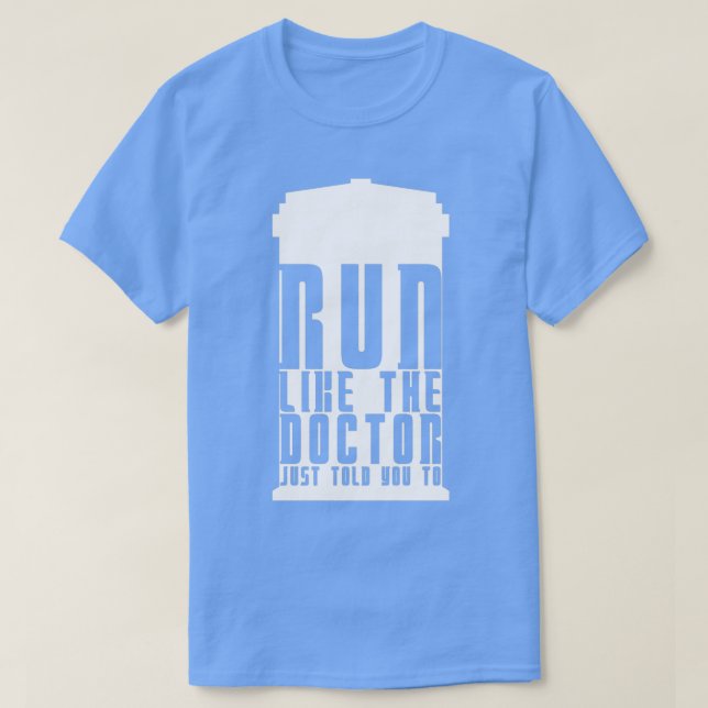 Camiseta Corre como el Médica te dijo a 1 (Diseño del anverso)