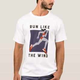 Camiseta Corre como el viento