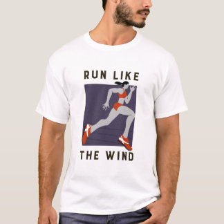 Camiseta Corre como el viento