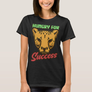 Camiseta Corre Como Un Gato Cheetah Más Rápido