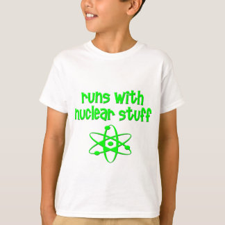 Camiseta Corre Con Material Nuclear