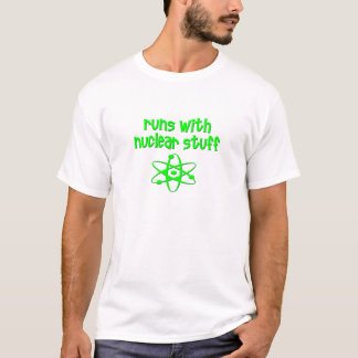 Camiseta Corre Con Material Nuclear