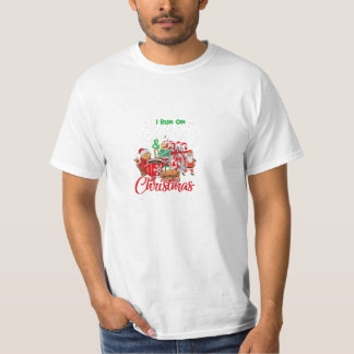 Camiseta Corre En Café Y Navidades