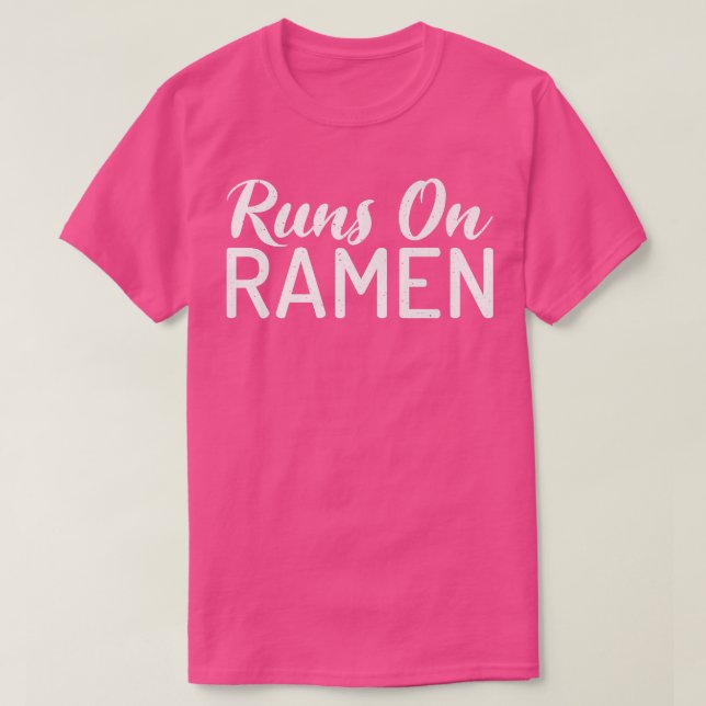 Camiseta Corre En Ramen Lover 2774 (Diseño del anverso)