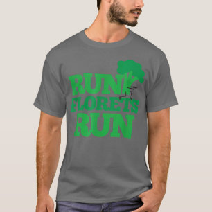 Camiseta Corre Florets Corre Funny Vegetarios Broccoli Corr