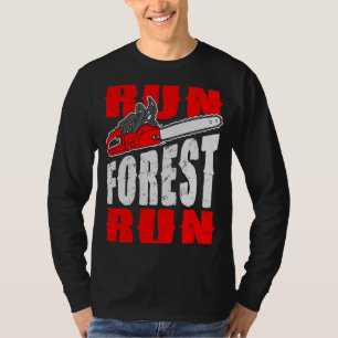 Camiseta Corre Forest Corre Leñador Leñador Leñador Arbor