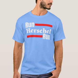 Camiseta Corre Herschel Corre Touchdown Corre Al Senat Over