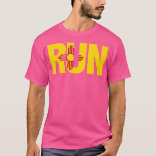 Camiseta Corre Motivación para Correr Orgullo de Nuevo Méxi
