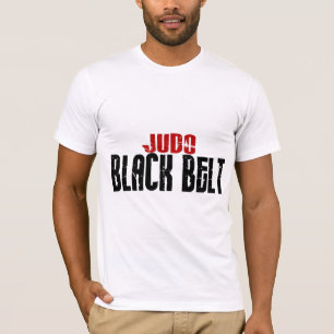 Camiseta Correa negra del judo