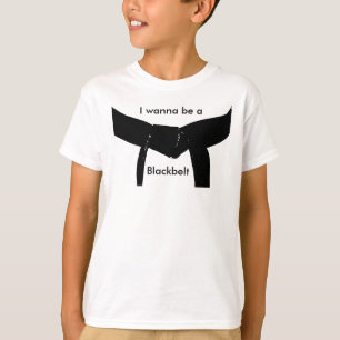 Camiseta Correa negra futura de los artes marciales