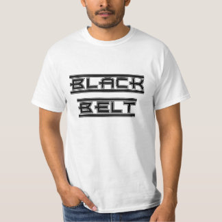 Camiseta Correa negra intrépida de los artes marciales