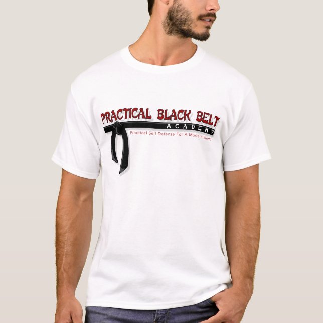Camiseta Correa negra práctica (Anverso)