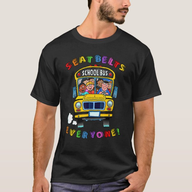 Camiseta Correas De Estar Todo El Mundo Trabajo De Conducto (Anverso)