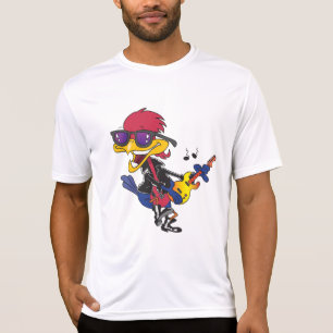 Camiseta Correcaminos Rockstar Tocando Guitarra