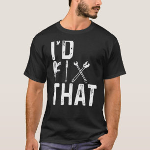 Camiseta Corrección De Id. De Handyman Que Herramientas Mec