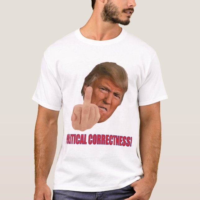 Camiseta Corrección política del triunfo (Anverso)