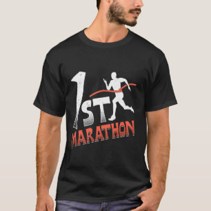 Camiseta Corredor 1ª MARATÓN Correr Divertido Carrera de Ma