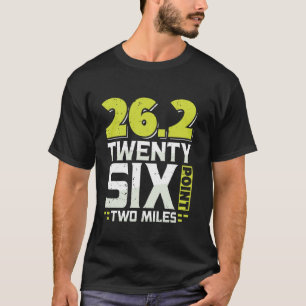 Camiseta Corredor 26.2 VEINTISÉIS PUNTO DOS MILLAS Maratón