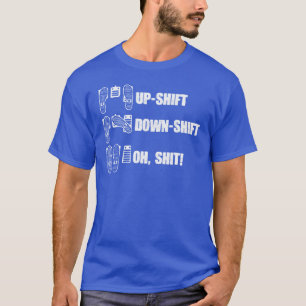 Camiseta Corredor de arrastre de auto de carreras de conduc