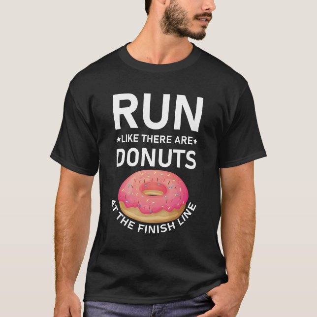 Camiseta Corredor de carreras divertido de la maratón de la (Anverso)